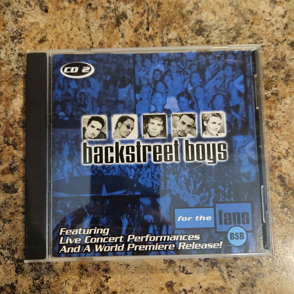 Backstreet Boys Blue CD - Live Concert Performances